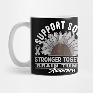 Support Awareness Squad I GBM Brain Tumor Cancer Mug